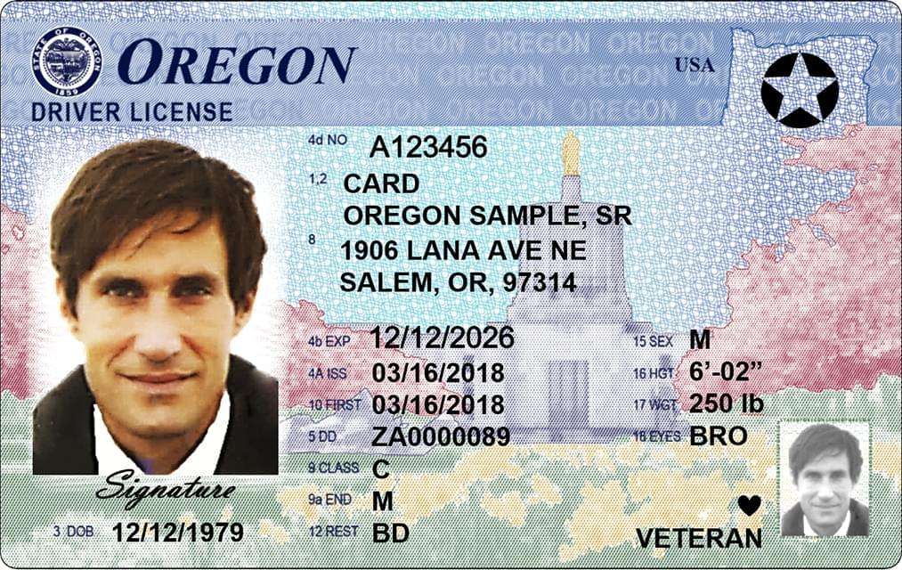 Oregon Real Id